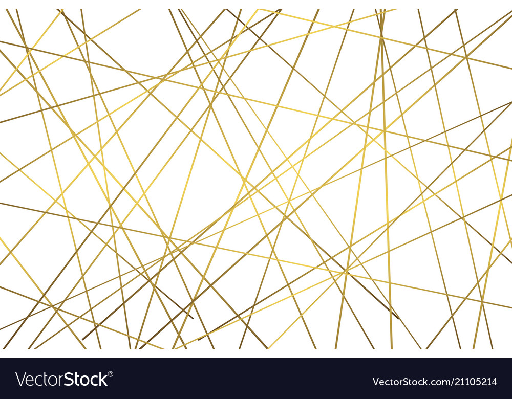 Golden Geometric abstrakte Muster