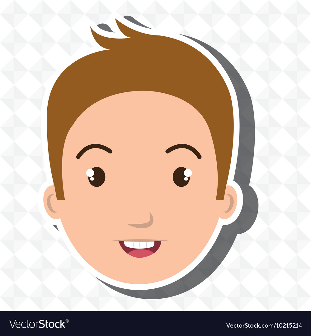 Man character boy icon Royalty Free Vector Image