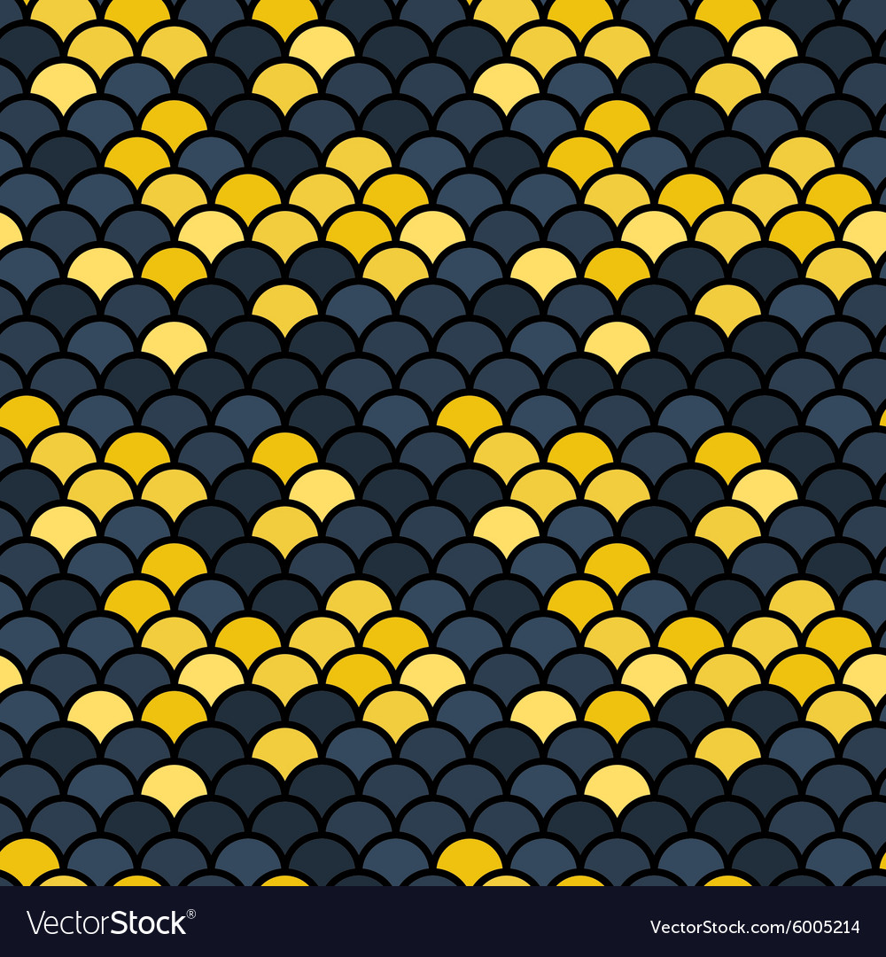 Seamless pattern in the form of flakes