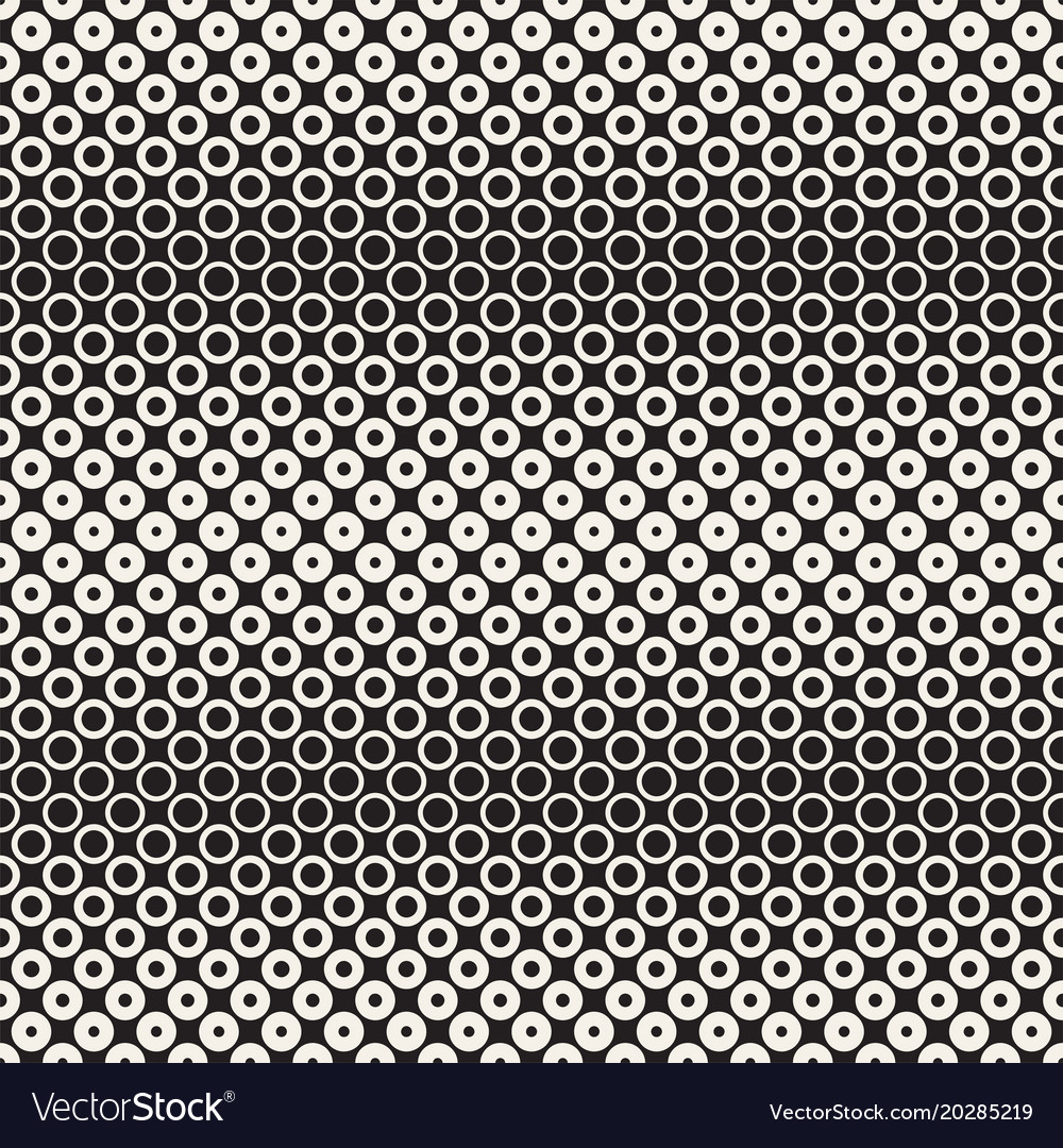 Abstract Halftone Circle Pattern