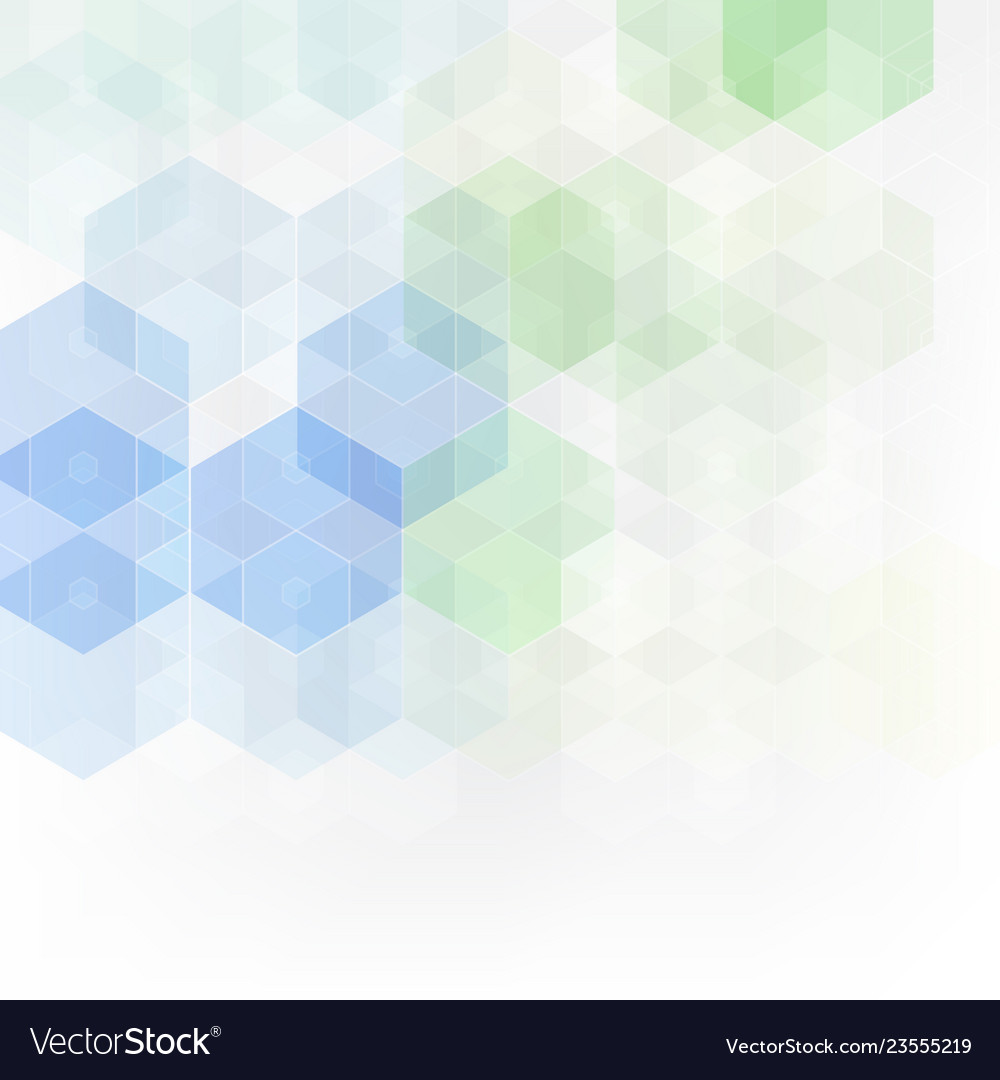 Abstract Hexagon Science Background
