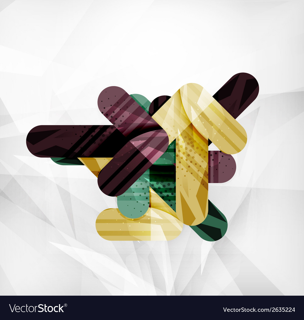 modern web presentation design layout royalty free vector