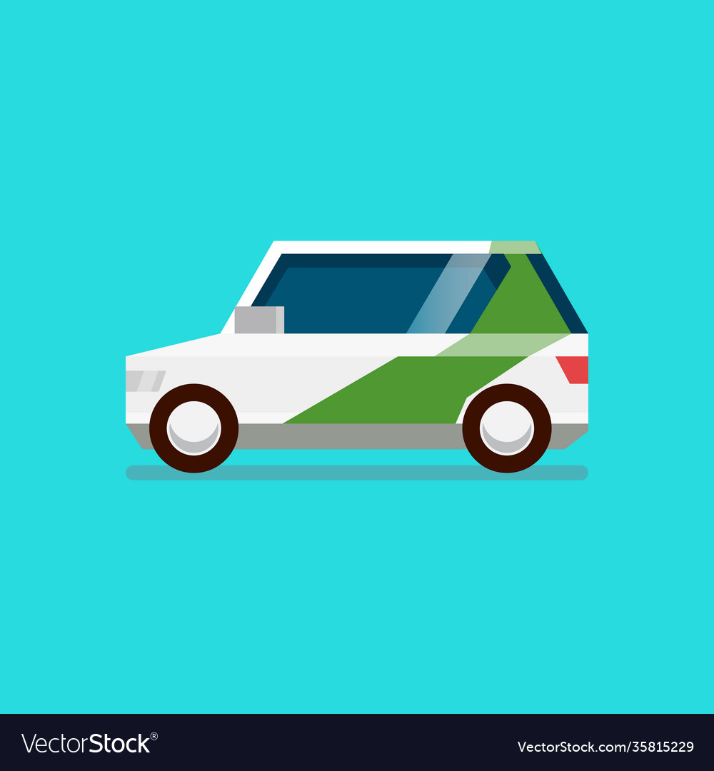 Electric car ev car Royalty Free Vector Image - VectorStock