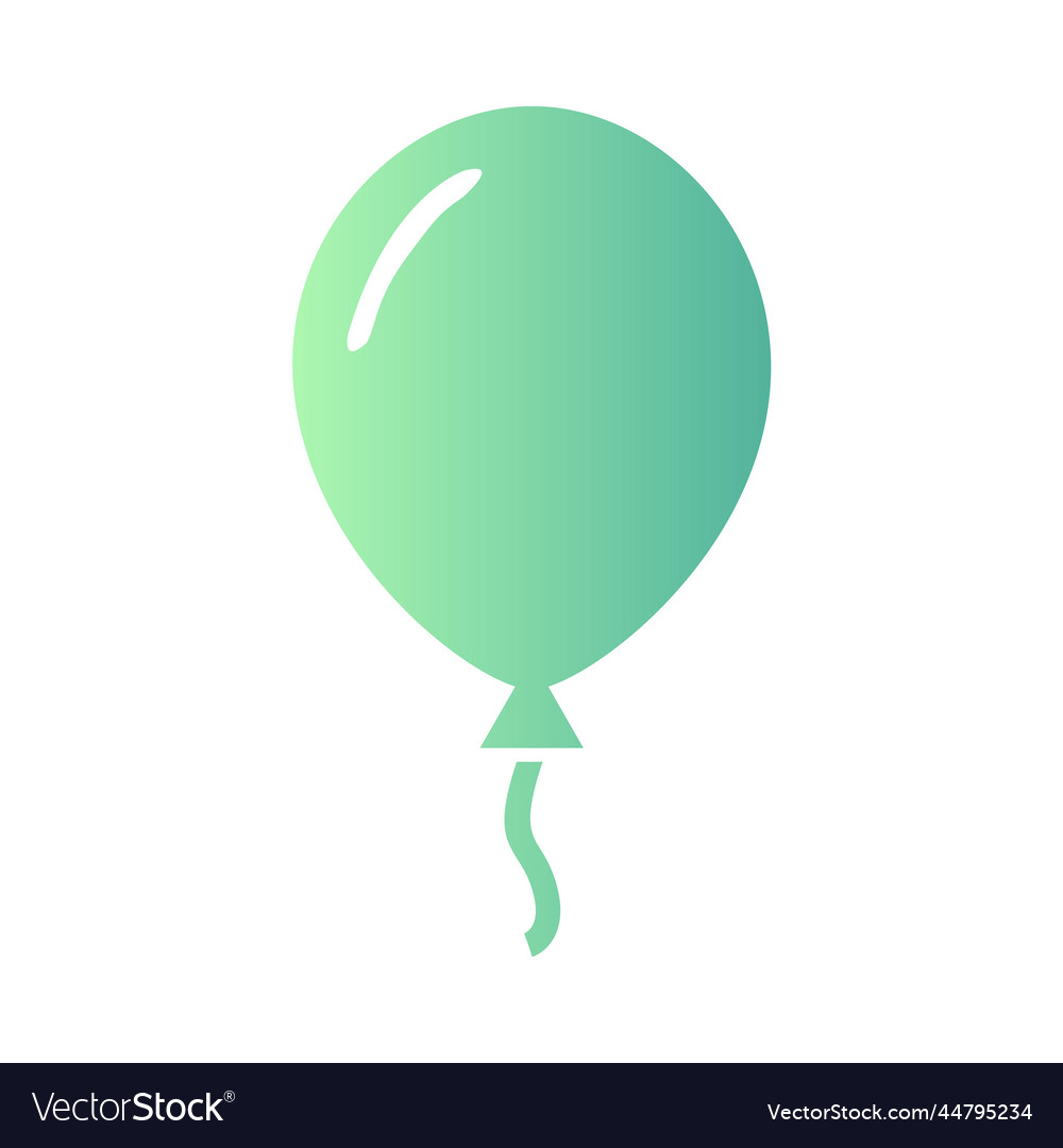 Balloon gradient universal icon ui ux element sign