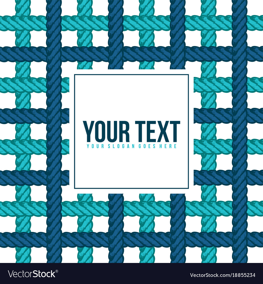 Lasso rope pattern background template