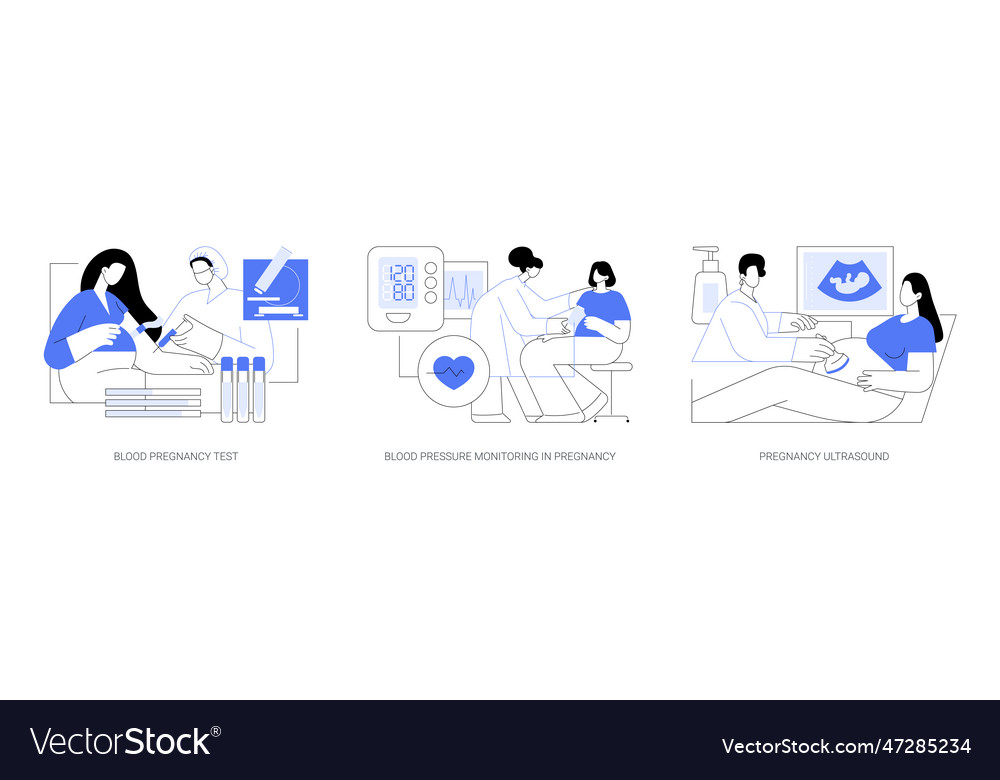 Prenatal examination abstract concept