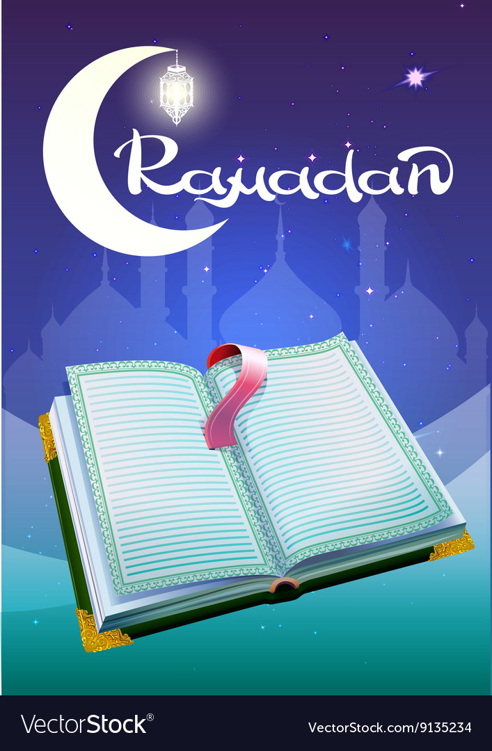 Ramadan and open book koran