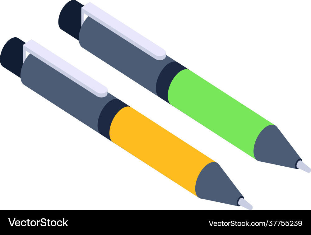 Ballpoints Royalty Free Vector Image - VectorStock