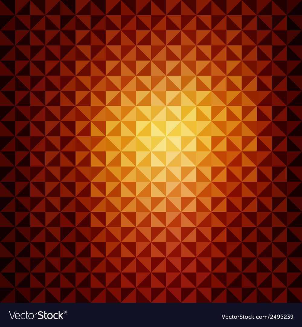 Creative triangle pattern background