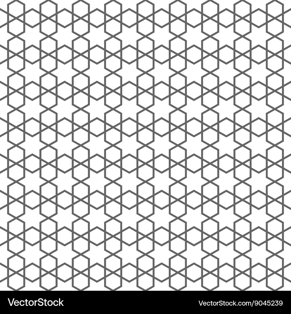 Delicate seamless pattern in islamic style Vector Image