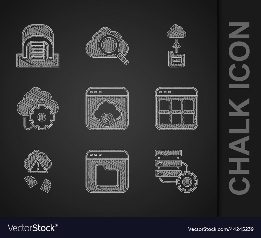 Set cloud technology data transfer browser files