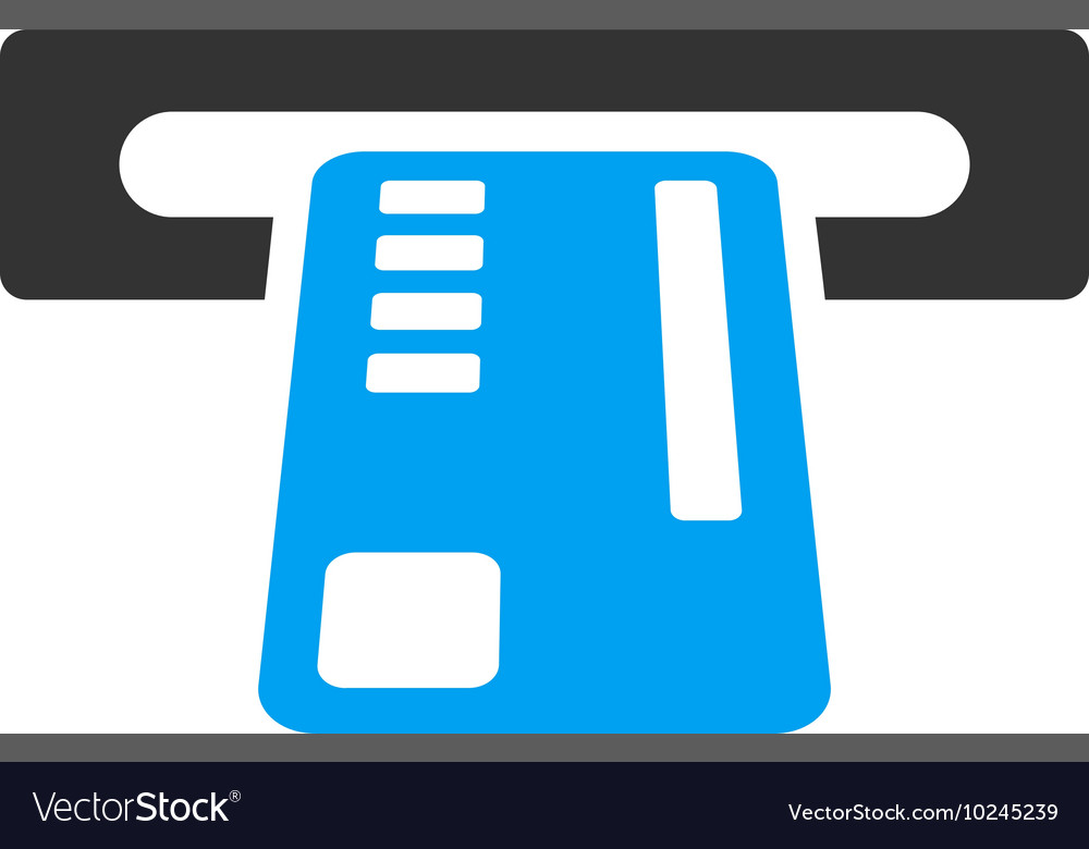 Ticket machine flat icon