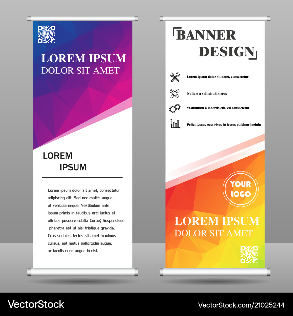 Abstract background banner Royalty Free Vector Image