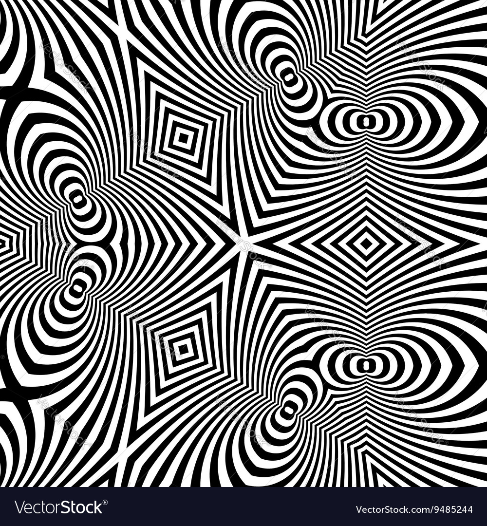Abstract Geometric Swirl Pattern