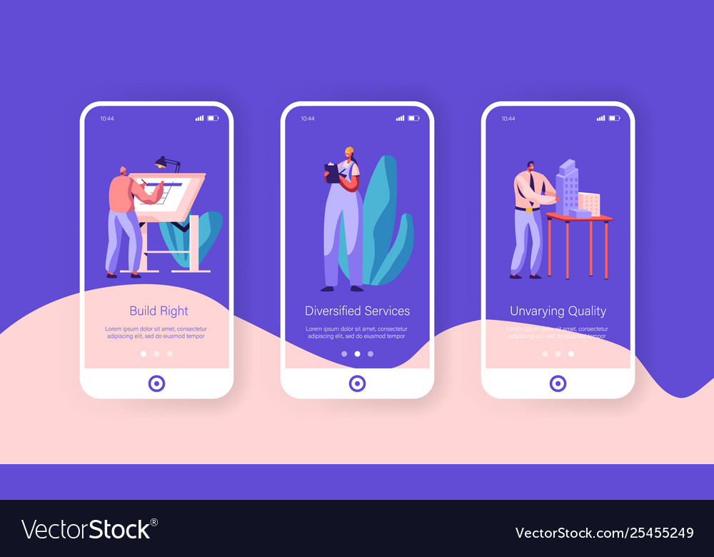 Architectural Building Concept - Flat Vector