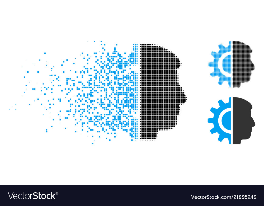 Fragmented Android Robotics Icon