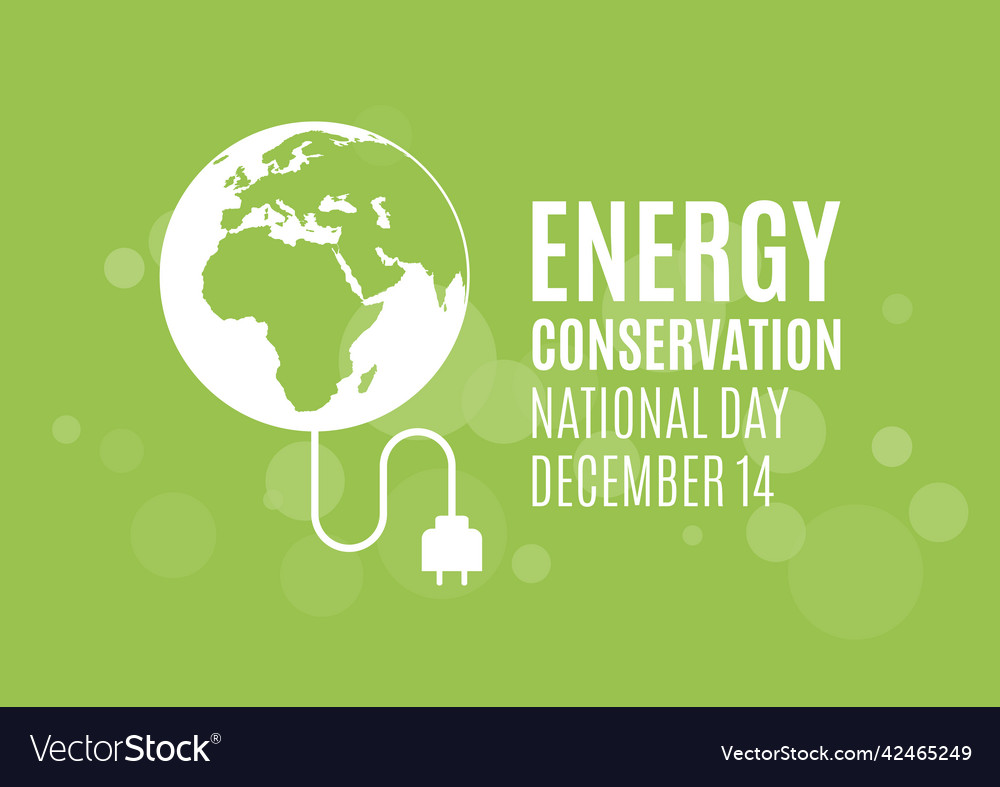 National energy conservation day icon