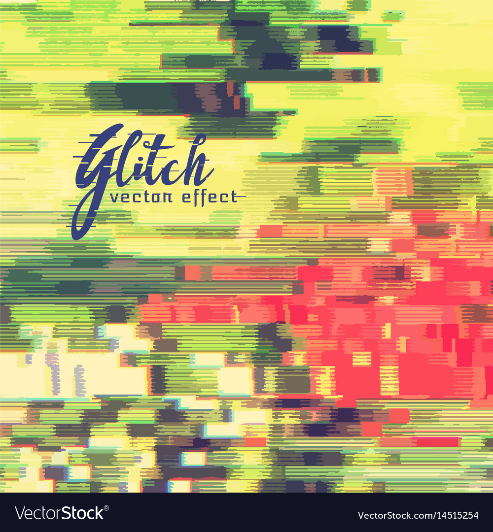 Image glitch or data error background