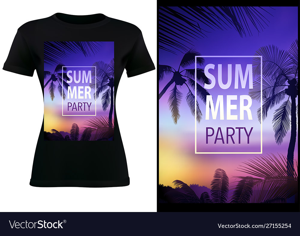 Tropical Sunset T-Shirt