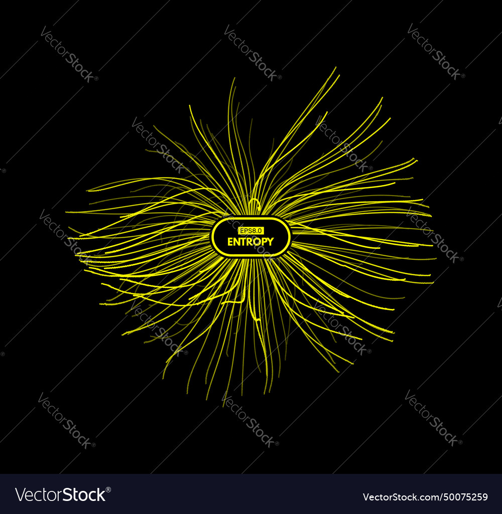 Array with dynamic particles 3d futuristic vector image Array with dynamic particles 3d futuristic
