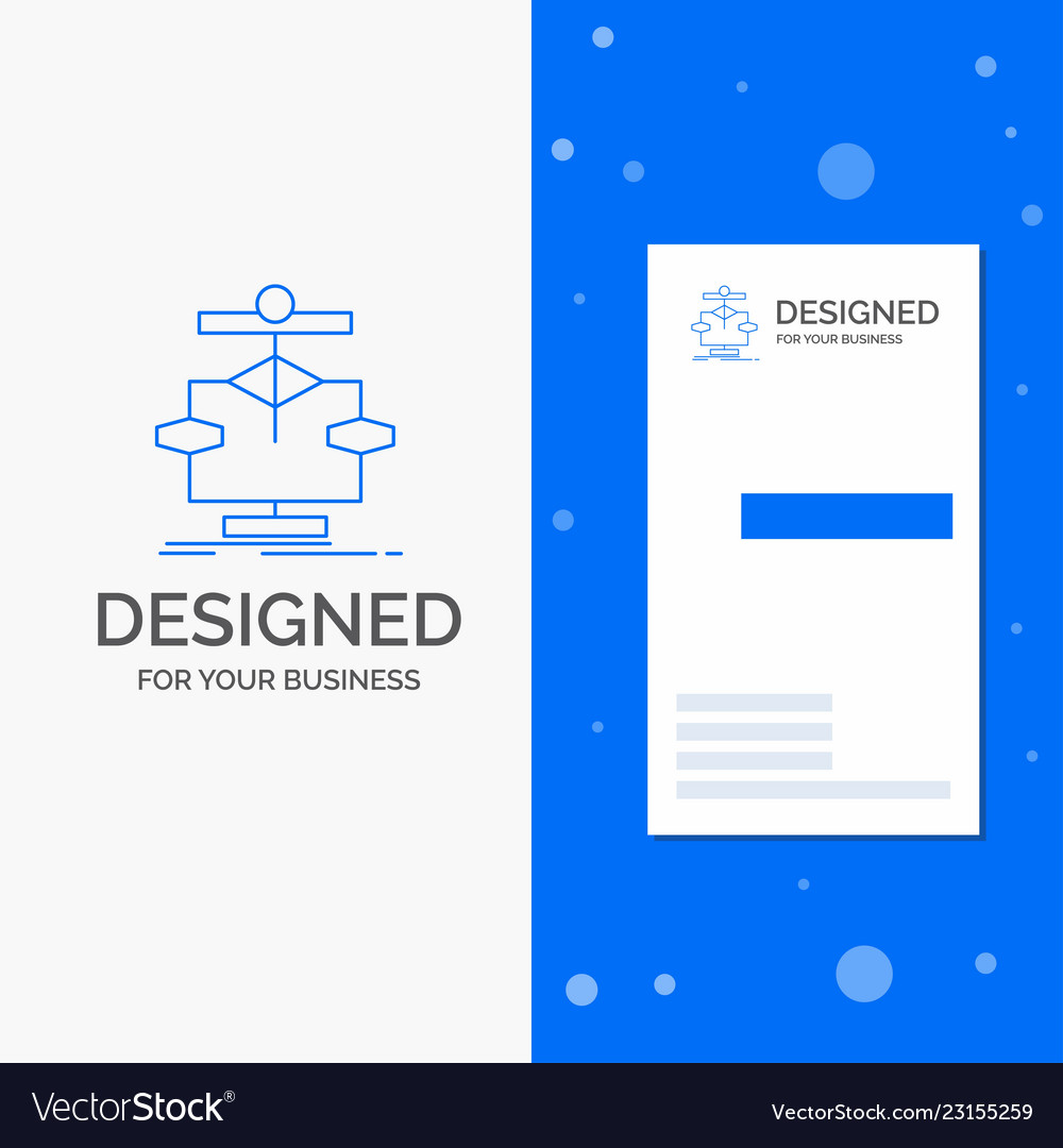 Business logo for algorithm chart data diagram