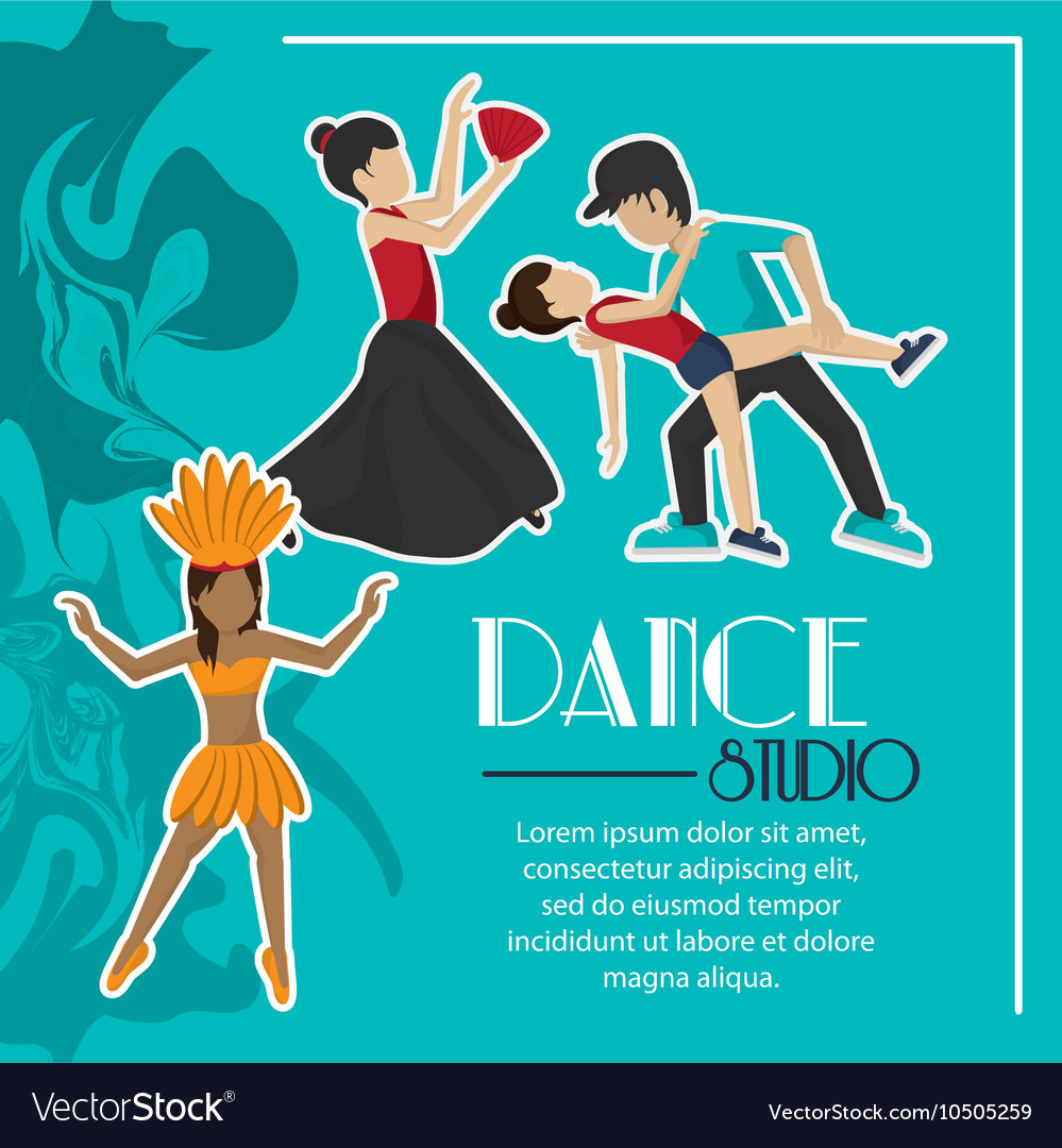 Dance studio avatar dancer design