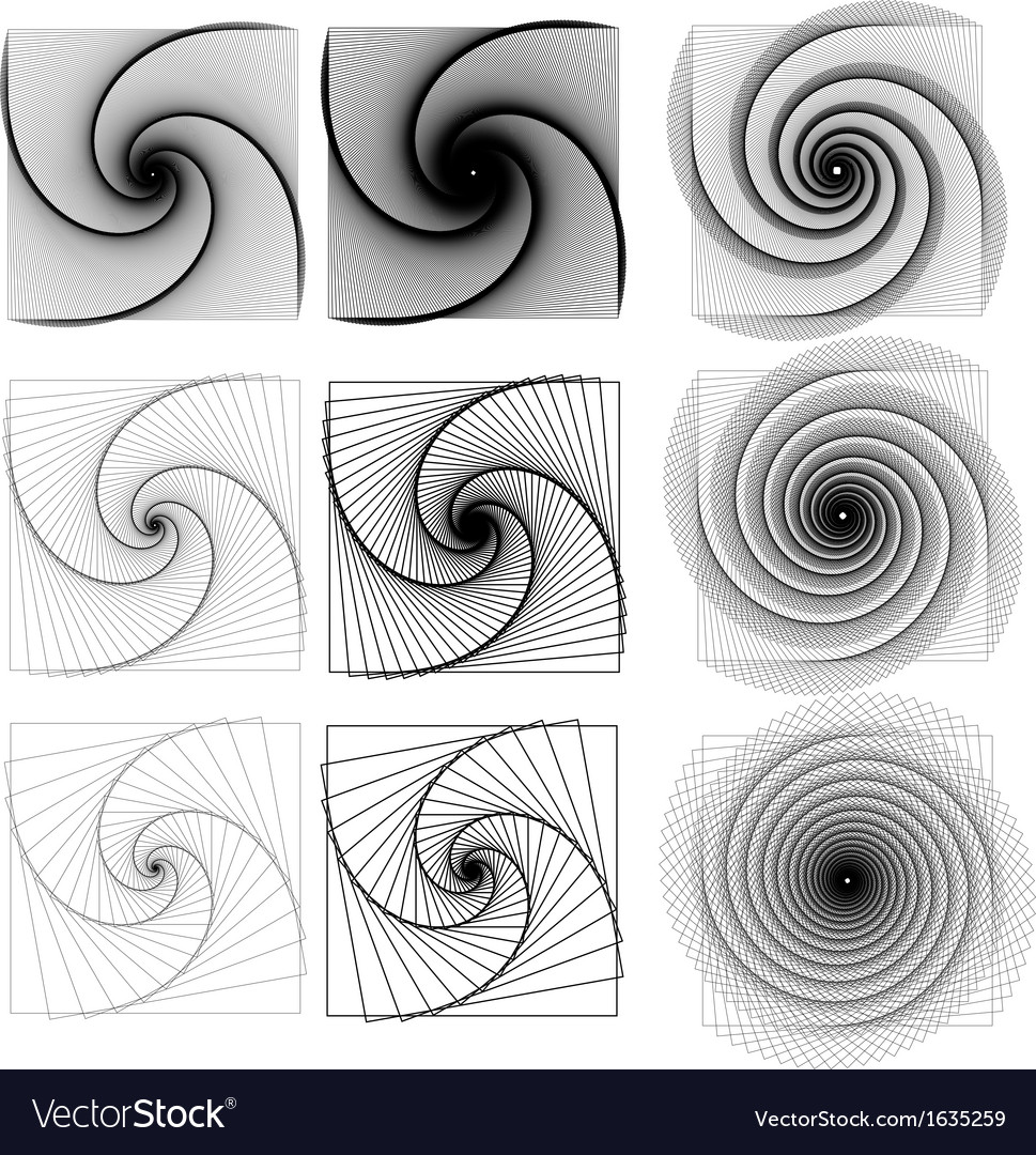 Geometric Swirl Patterns