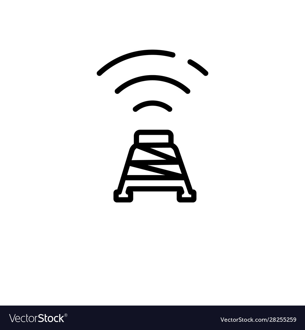 Outline icon isolated black simple line element