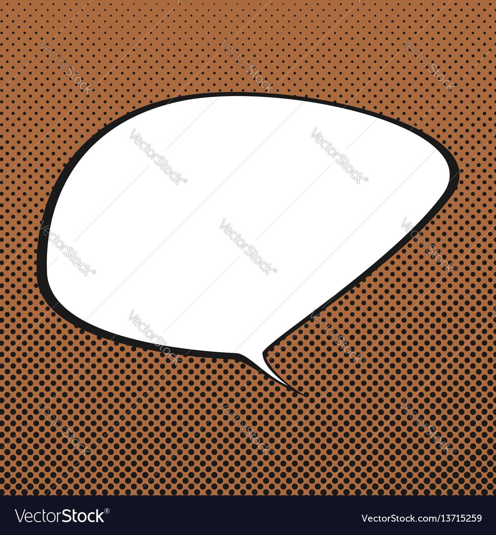 Retro Speech Bubble Pattern