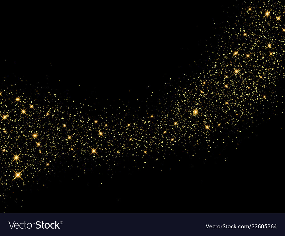 Glitter particles background effect