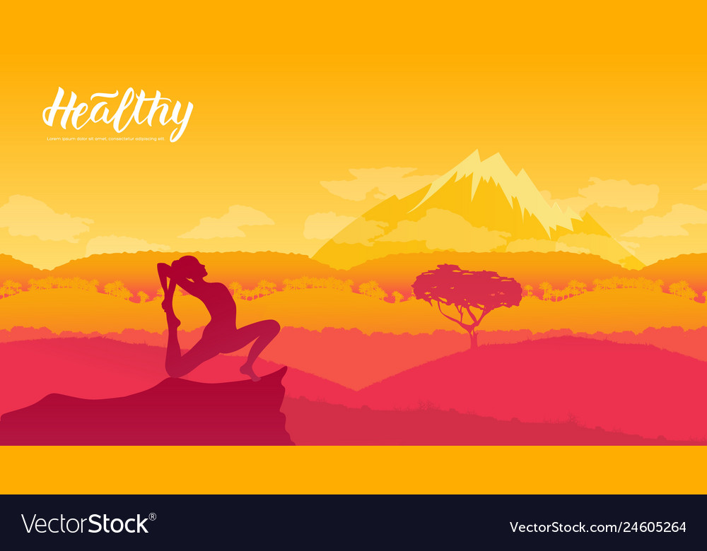 Mountain Yoga Meditation