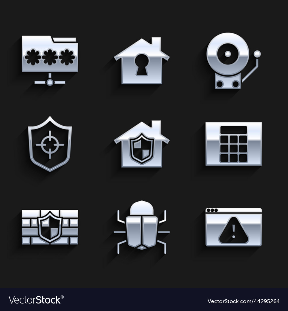 Set house under protection system bug browser