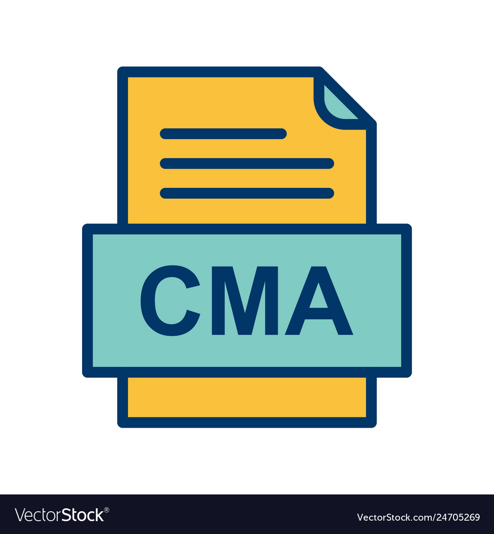 Cma file document icon