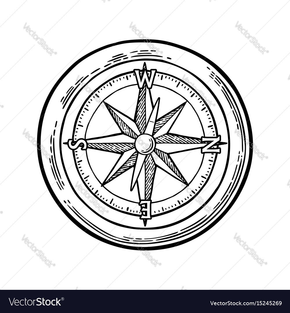 Drawing Compass,isolated on White Background Stock Photo - Image