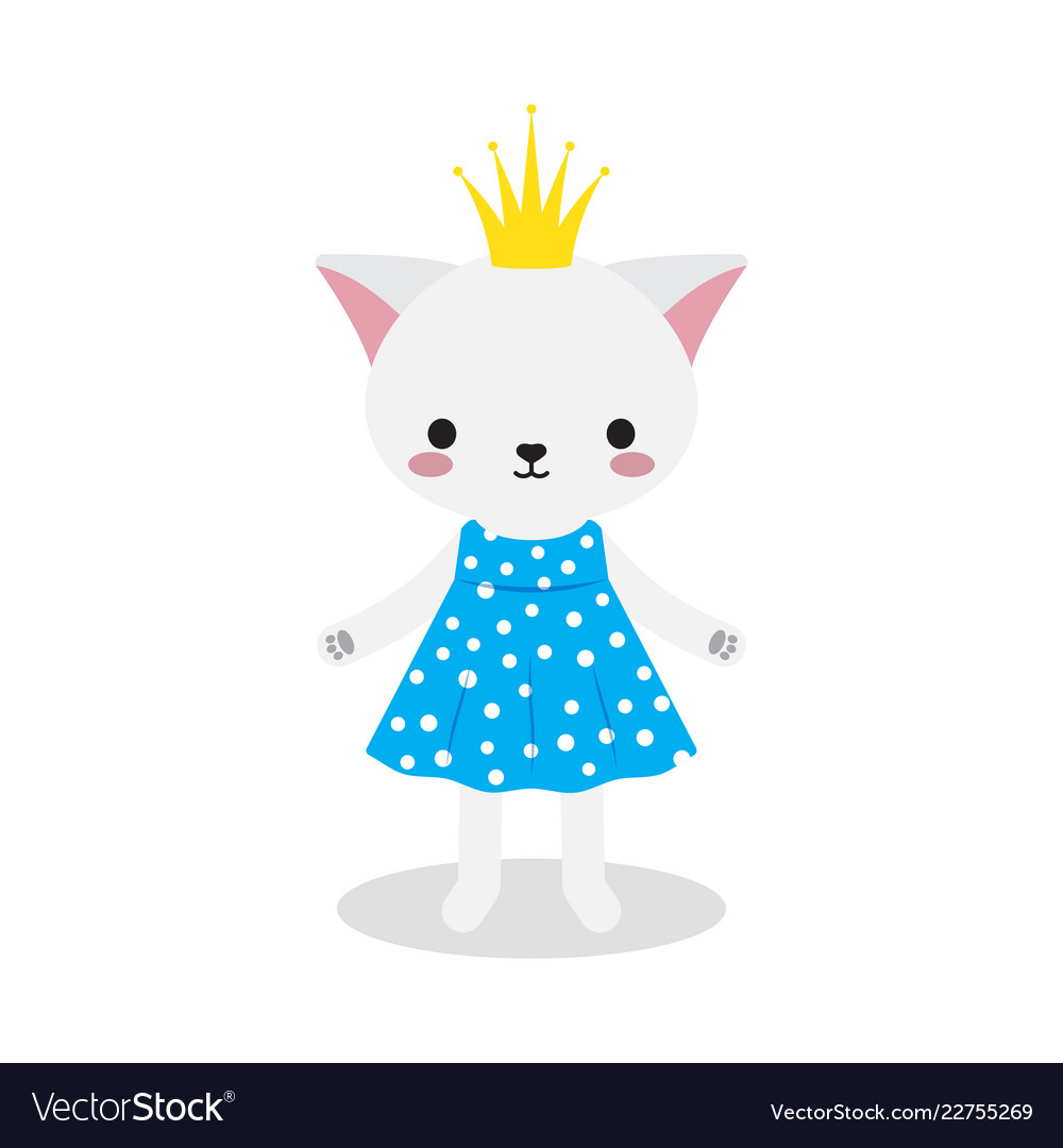 Cute princess kitty