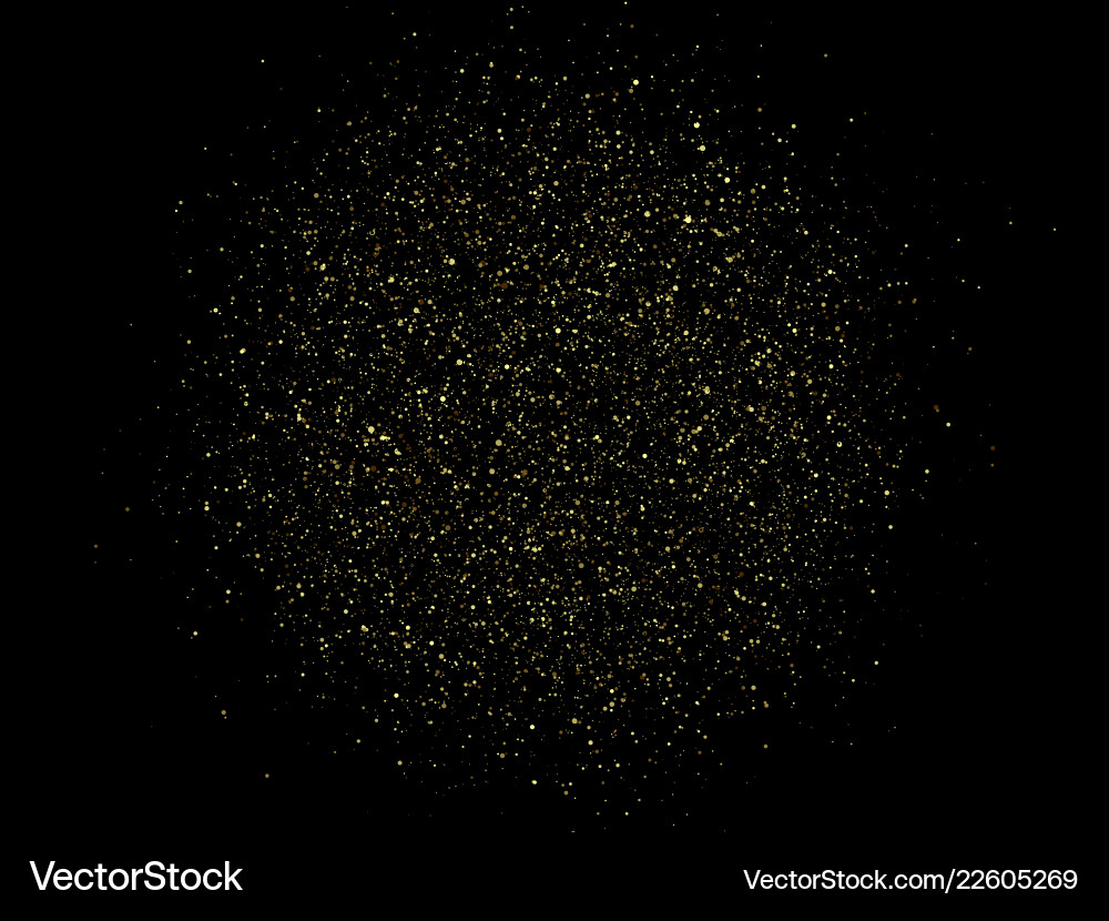 Glitter particles background effect Royalty Free Vector