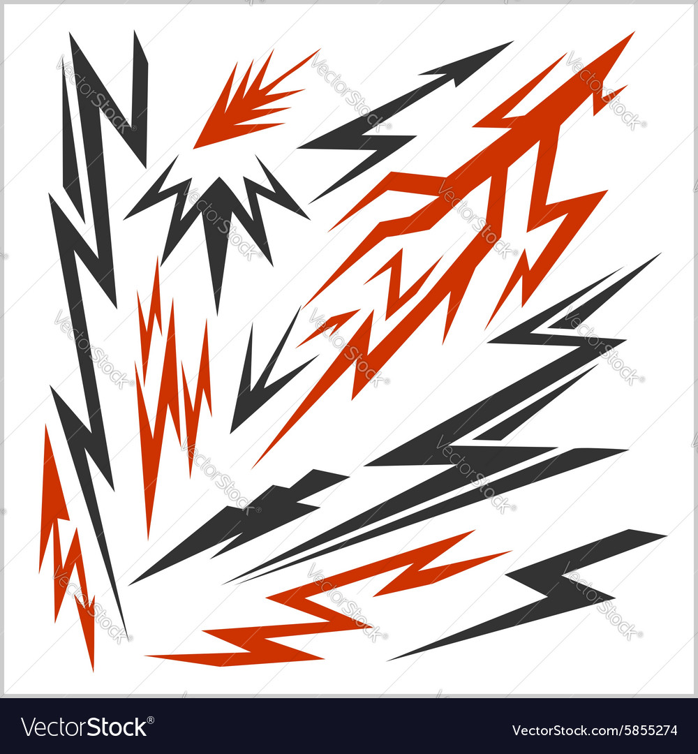 Dynamic Lightning Bolt Collection