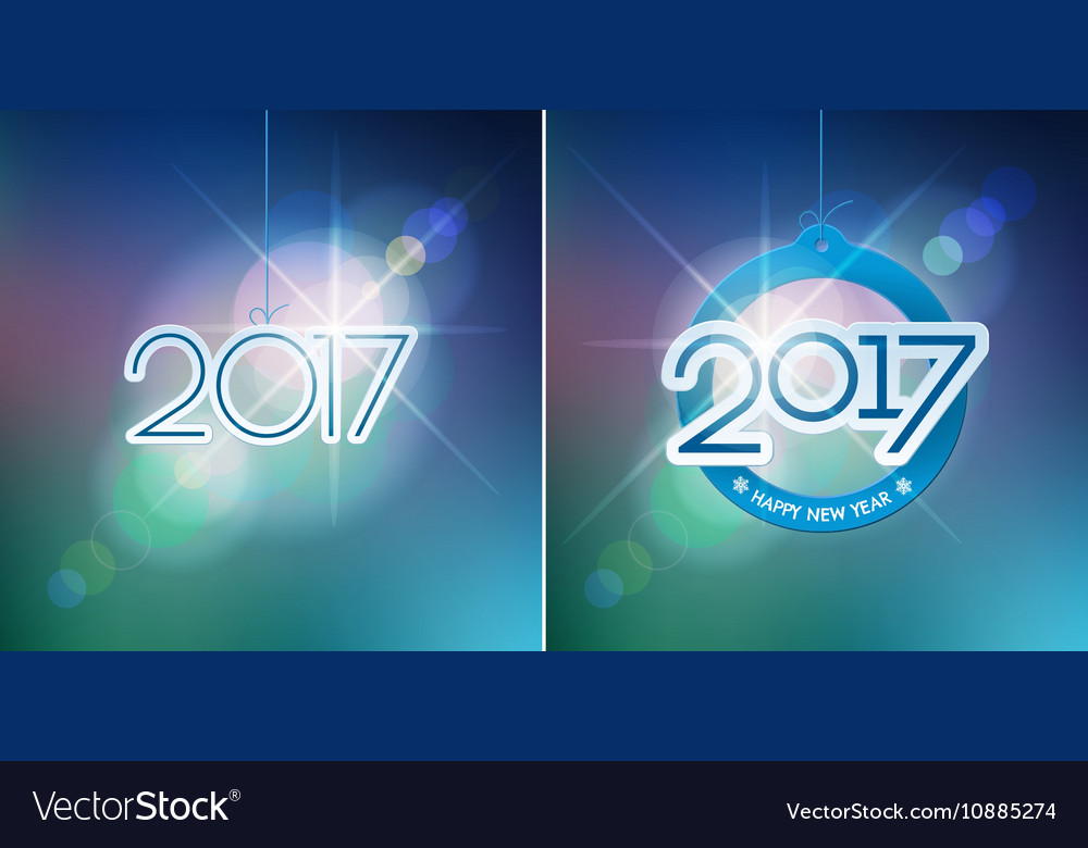 Happy new year design elements merry christmas