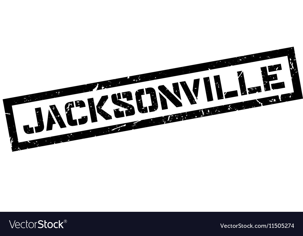 Jacksonville rubber stamp Royalty Free Vector Image