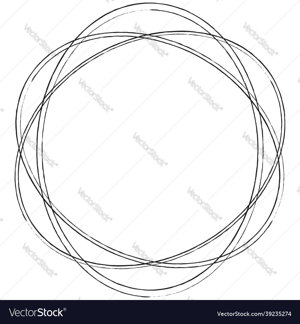 Sketch scribble sketchy grungy lines circles