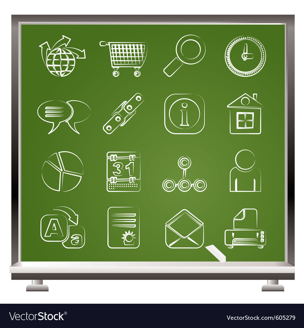 Internet and computer icons