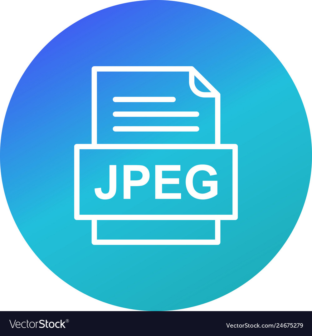 Jpeg file document icon