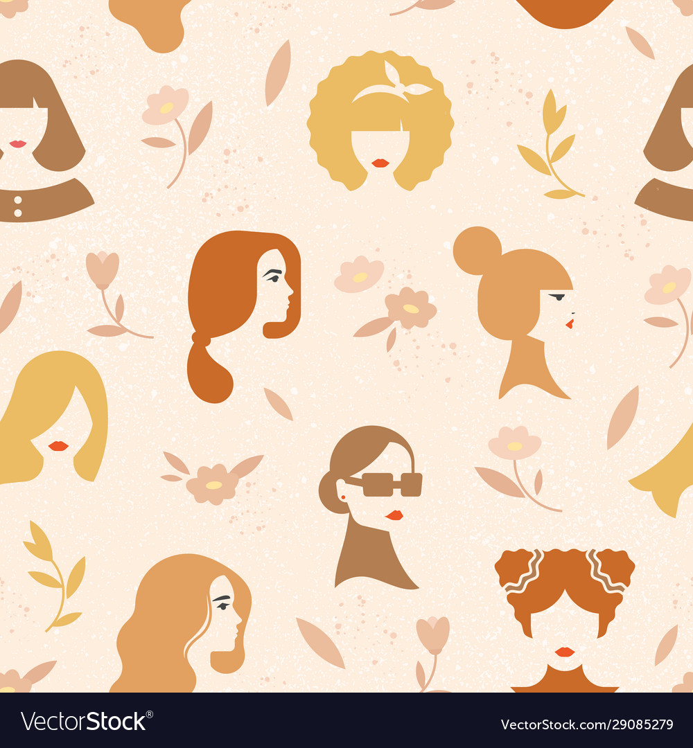 Seamless pattern consisting different vector image Seamless pattern consisting different