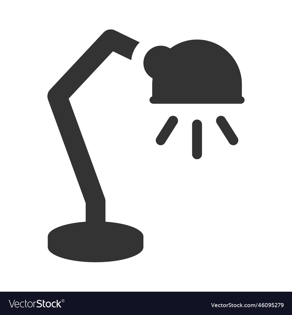 Table lamp icon