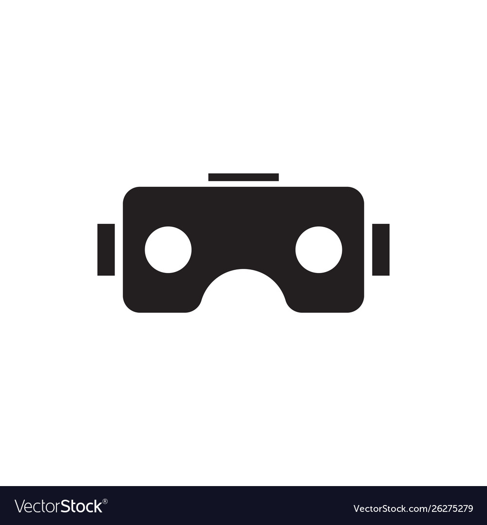 Virtual reality vr icon graphic design template