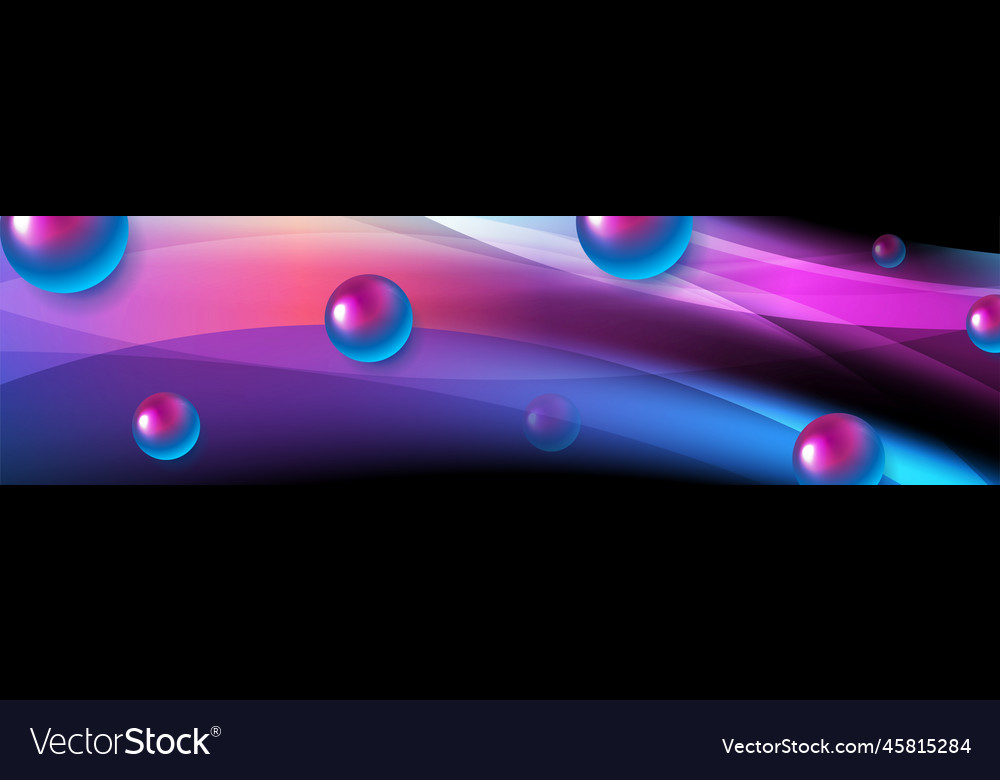 Abstract background with smooth luminous waves vector image Abstract background with smooth luminous waves