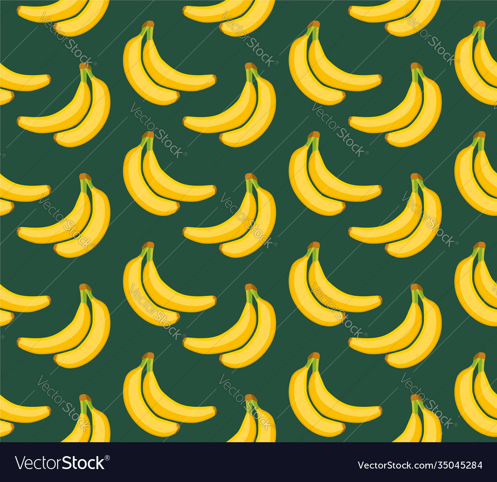 Banana Pattern Background