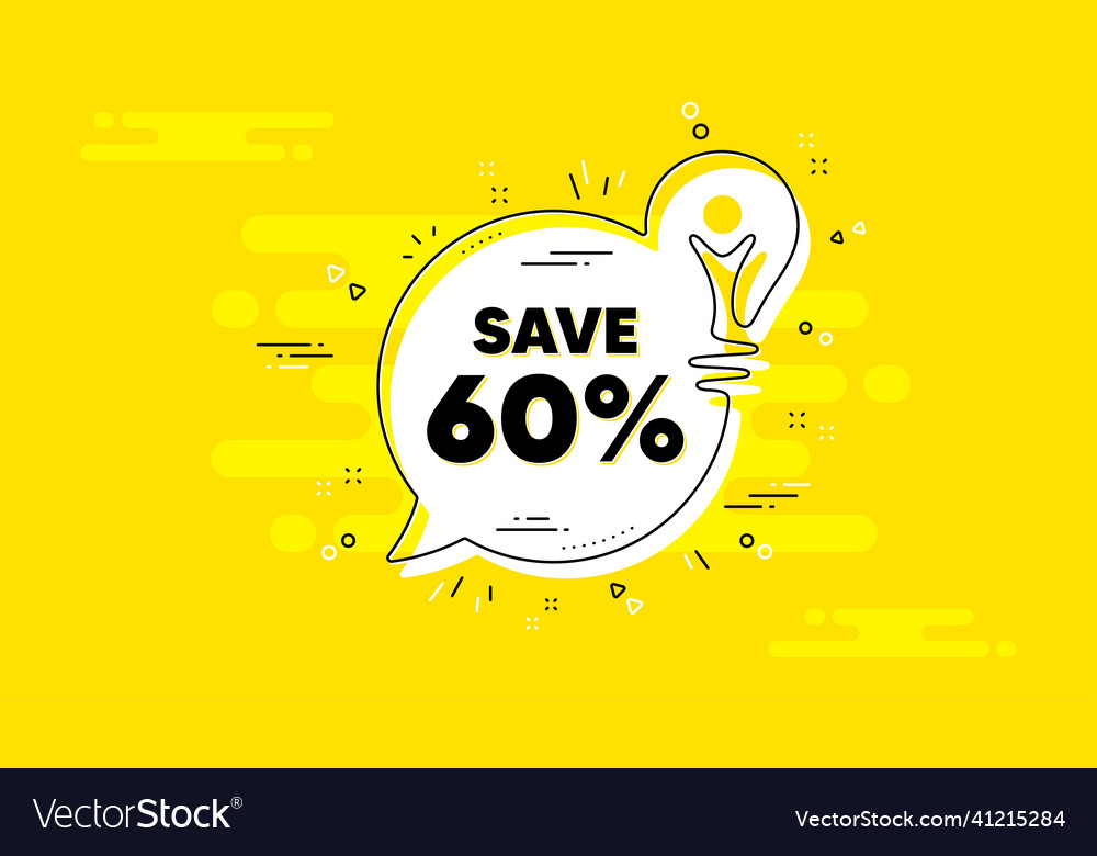 Save 60 percent off sale discount offer price