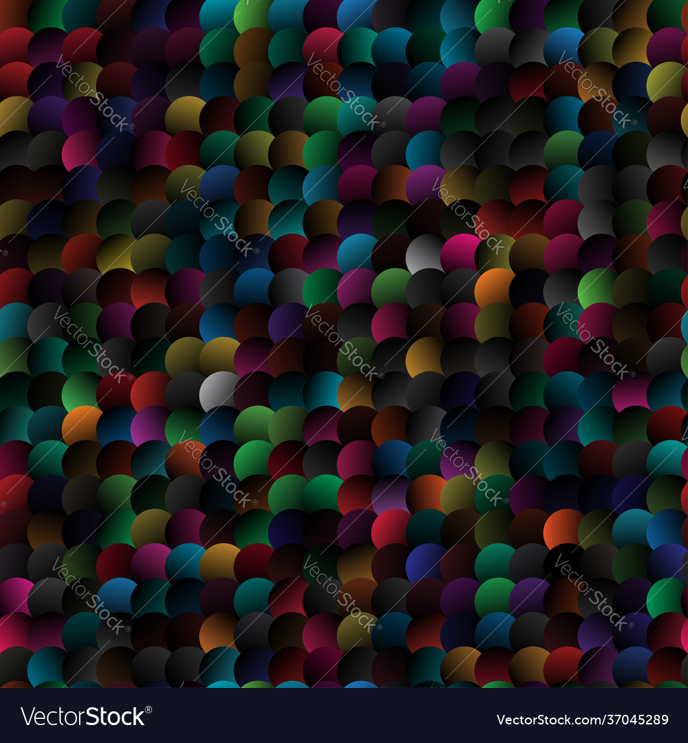 Circles gradient repeatable pattern background vector image Circles gradient repeatable pattern background