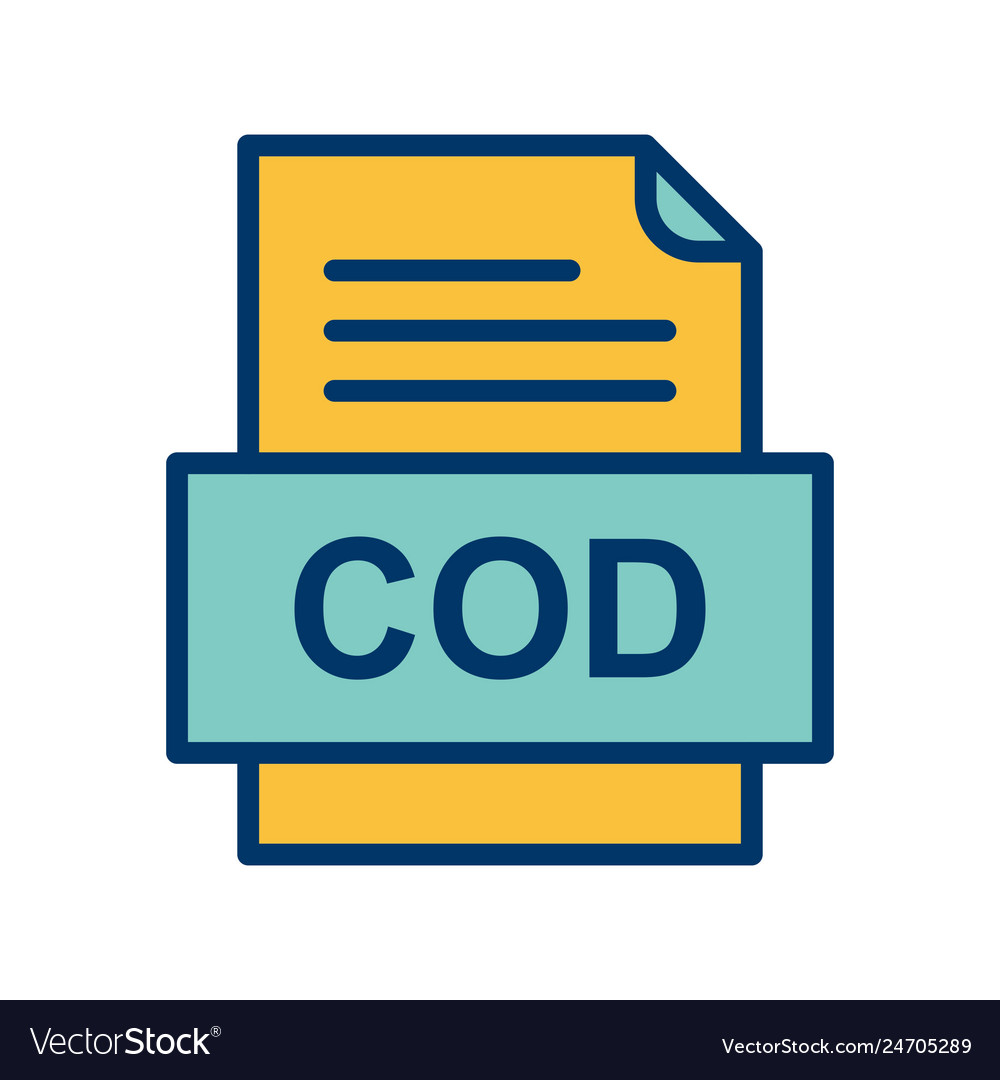 Cod file document icon